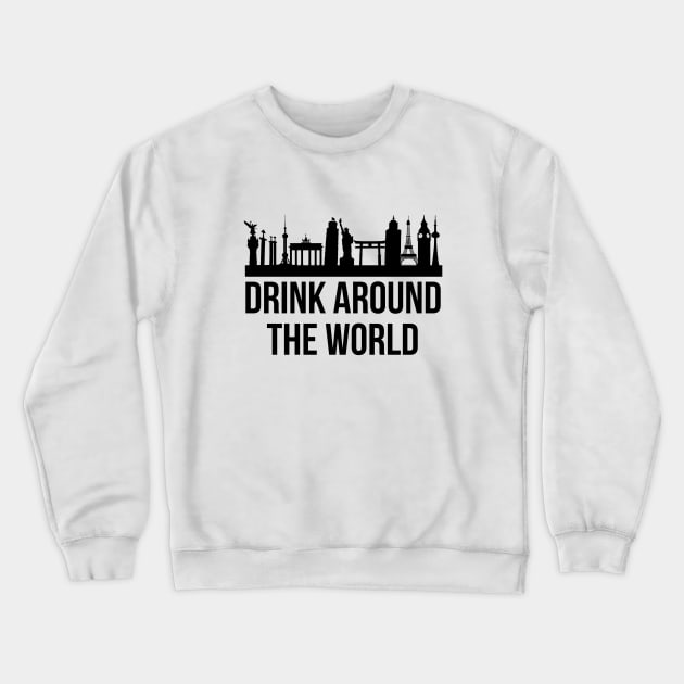 Drink Around the World (Showcase) Crewneck Sweatshirt by FandomTrading